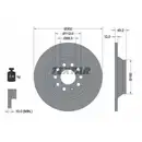 TEXTAR 92132503 Bremsscheiben 2 Stück AUDI