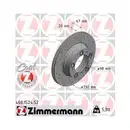 Original ZIMMERMANN 460.1524.52 Bremsscheiben 2 Stück für PORSCHE