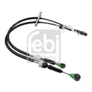 FEBI BILSTEIN 180364 Schaltseilzug für FIAT, CITROËN, PEUGEOT