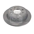 Febi Bremsscheiben Bremsbeläge Hinten für Honda Civic 6