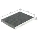 Filter Innenraumluft Bosch 1 987 432 377 für Fiat für Lancia