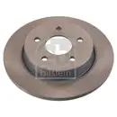 Febi Bilstein Bremsenset Bremsscheiben Ø265 voll Bremsbeläge hinten Ford