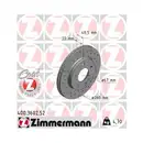 Original ZIMMERMANN 400.3602.52 Bremsscheiben 2 Stück für MERCEDES-BENZ