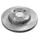 Febi Bremsscheiben Bremsbeläge Vorne Hinten für Toyota IQ xJ1x