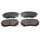 Febi Bremsscheiben Bremsbeläge Vorne Hinten für Hyundai ix35 Kia Sportage 3 SL