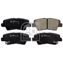 Febi Bremsscheiben Bremsbeläge Hinten für Hyundai Sonata 5 NF