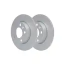ATE Bremsenset Scheiben 230 mm voll Ceramic Bremsbeläge hinten Polo 4 9N A1 8X