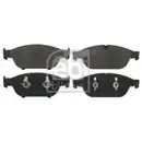 FEBI BILSTEIN 16823 Bremsbelagsatz für AUDI