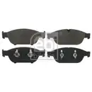 FEBI BILSTEIN 16823 Bremsbelagsatz für AUDI