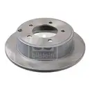 Febi Bremsscheiben Bremsbeläge Hinten für Jeep Compass MK49 Patriot MK74