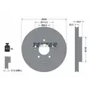 TEXTAR 92243203 Bremsscheiben 2 Stück HYUNDAI