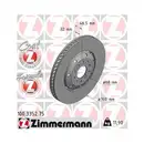 Original ZIMMERMANN 100.3352.75 Bremsscheiben 2 Stück für AUDI