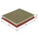 Luftfilter Bosch F 026 400 111 für Gmc für Opel für Saab für Vauxhall für Buick