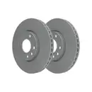 ATE 24.0125-0119.1 Bremsscheiben 2 Stück SAAB