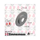 Zimmermann 380.2167.20 Bremsscheiben 2 Stück MITSUBISHI