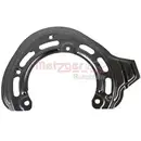 Spritzblech Bremsscheibe Metzger 6115461 für Opel für Vauxhall Vorderachse Links