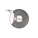 VAN WEZEL 3041373 Spritzblech Bremsscheibe hi. li.