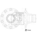 FEBI BILSTEIN 176344 Radnabe für VOLVO
