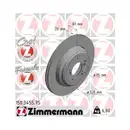 Original ZIMMERMANN 150.3455.75 Bremsscheiben 2 Stück für BMW