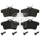 Febi Bremsscheiben Bremsbeläge Hinten für Peugeot 3008 0Ux 5008