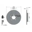 Original TEXTAR 92293103 Bremsscheiben 2 Stück hinten für KIA