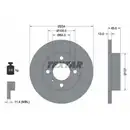 TEXTAR 92089300 Bremsscheiben 2 Stück vorne PROTON
