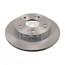 Febi Bremsscheiben Bremsbeläge Hinten für Honda Civic 7