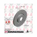 Original ZIMMERMANN 370.3084.52 Bremsscheiben 2 Stück für MAZDA