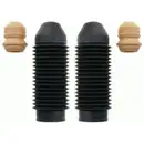 2x SACHS Stoßdämpfer Vorderachse Gasdruck + Domlager + Staubschutz VW Audi Seat