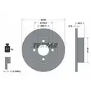 TEXTAR 92090400 Bremsscheiben 2 Stück vorne SKODA