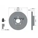 TEXTAR 92083505 PKW Bremsscheiben