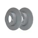 ATE 24.0113-0117.1 Bremsscheiben 2 Stück für SAAB