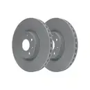 ATE 24.0126-0125.1 Bremsscheiben 2 Stück FIAT