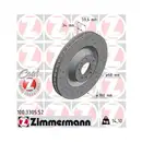 Original ZIMMERMANN 100.3305.52 Bremsscheiben 2 Stück für AUDI