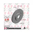 Original ZIMMERMANN 610.3702.52 Bremsscheiben 2 Stück für VOLVO