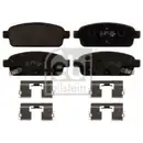 Febi Bremsscheiben Bremsbeläge Hinten für Opel Astra J P10