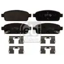 Febi Bremsscheiben Bremsbeläge Hinten für Opel Astra J P10