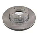Febi Bremsscheiben Bremsbeläge Vorne für BMW 5 E60 5 Touring E61 6 E63