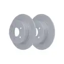 ATE 24.0109-0157.1 Bremsscheiben 2 Stück NISSAN
