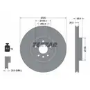 TEXTAR 92282103 Bremsscheiben 2 Stück vorne FORD