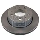 Febi Bremsscheiben Bremsbeläge Hinten für Fiat Ducato 250x Peugeot Boxer