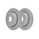 ATE Set Scheiben Ø324 vorn Ø320 hinten Bremsbeläge WK BMW 5er 6er Limousine