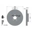 TEXTAR 92100603 Bremsscheiben 2 Stück VOLVO
