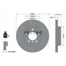 TEXTAR 92097205 Bremsscheiben 2 Stück vorne für BMW
