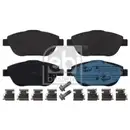 FEBI BILSTEIN 16888 Bremsbelagsatz für CITROËN, OPEL
