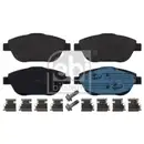 FEBI BILSTEIN 16888 Bremsbelagsatz für CITROËN, OPEL
