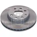 Febi Bilstein Bremsenset Bremsscheiben 240 mm belüftet Bremsbeläge vorn Corsa C