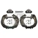 FEBI BILSTEIN 37548 Bremsbackensatz für CITROËN, PEUGEOT