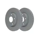 ATE 24.0124-0247.1 Bremsscheiben 2 Stück vorne NISSAN