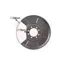 VAN WEZEL Spritzblech Bremsscheibe hi. li./re. 1863373